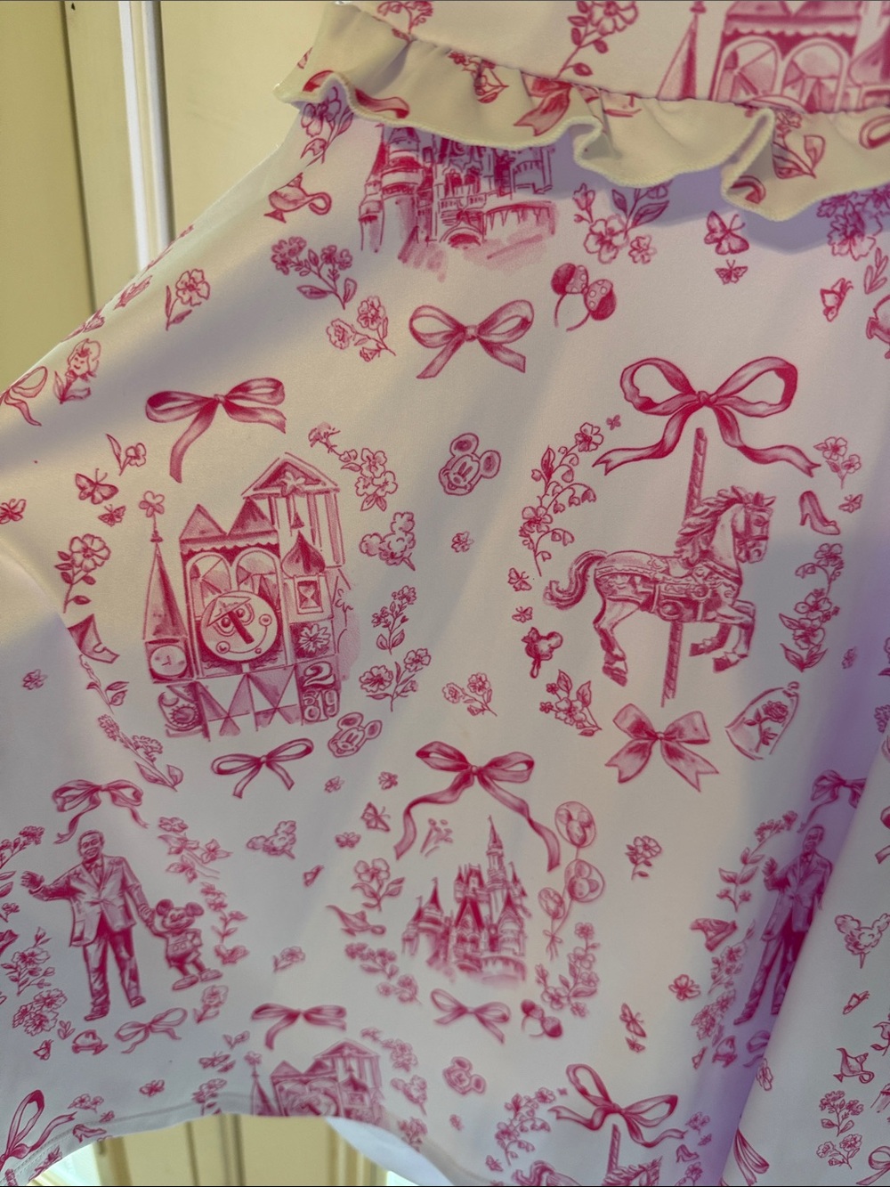 Kingdoms and Co. Disney Parks Toile Print Athletic Dress - Picture 3 of 9